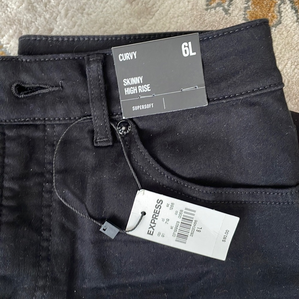 Express high rise jeans